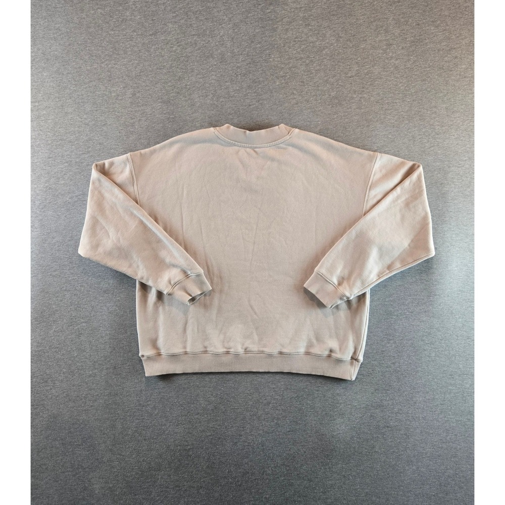 Vuori Sweatshirt Womens Small Tan Sedona Weekender Crew VW278 Relaxed Fit Boxy - Picture 2 of 10